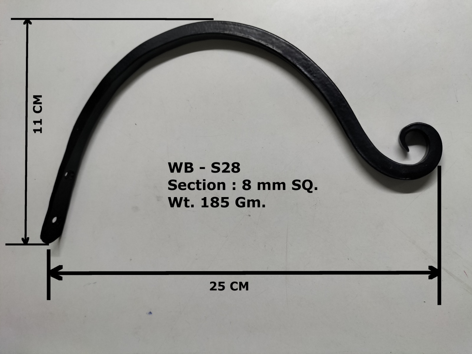 Hanging Plant Bracket WB - S28